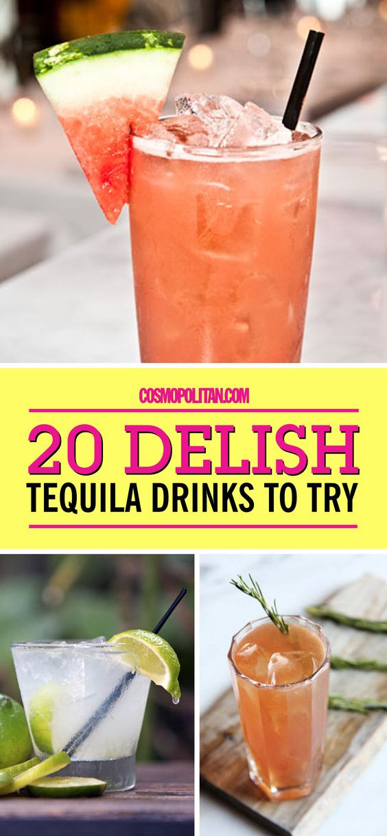 Easy Tequila Drinks
 Easy tequila drinks Tequila drinks and Tequila on Pinterest