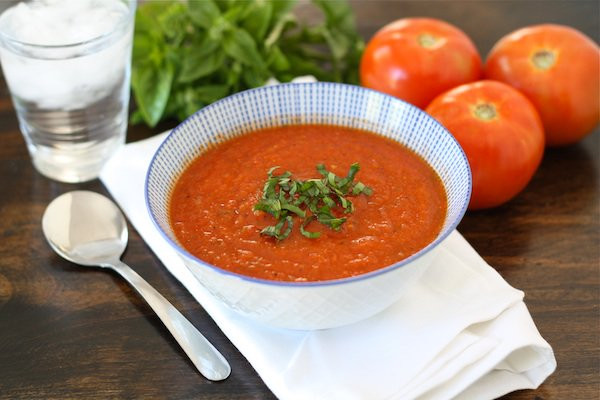 Easy Tomato Basil Soup
 Easy tomato basil soup recipes Food easy recipes