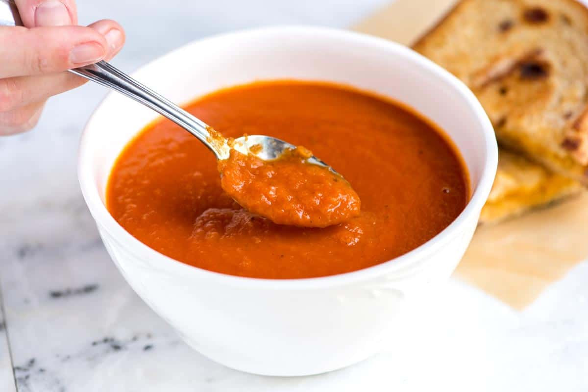 Easy Tomato Soup
 Easy Three Ingre nt Tomato Soup Recipe