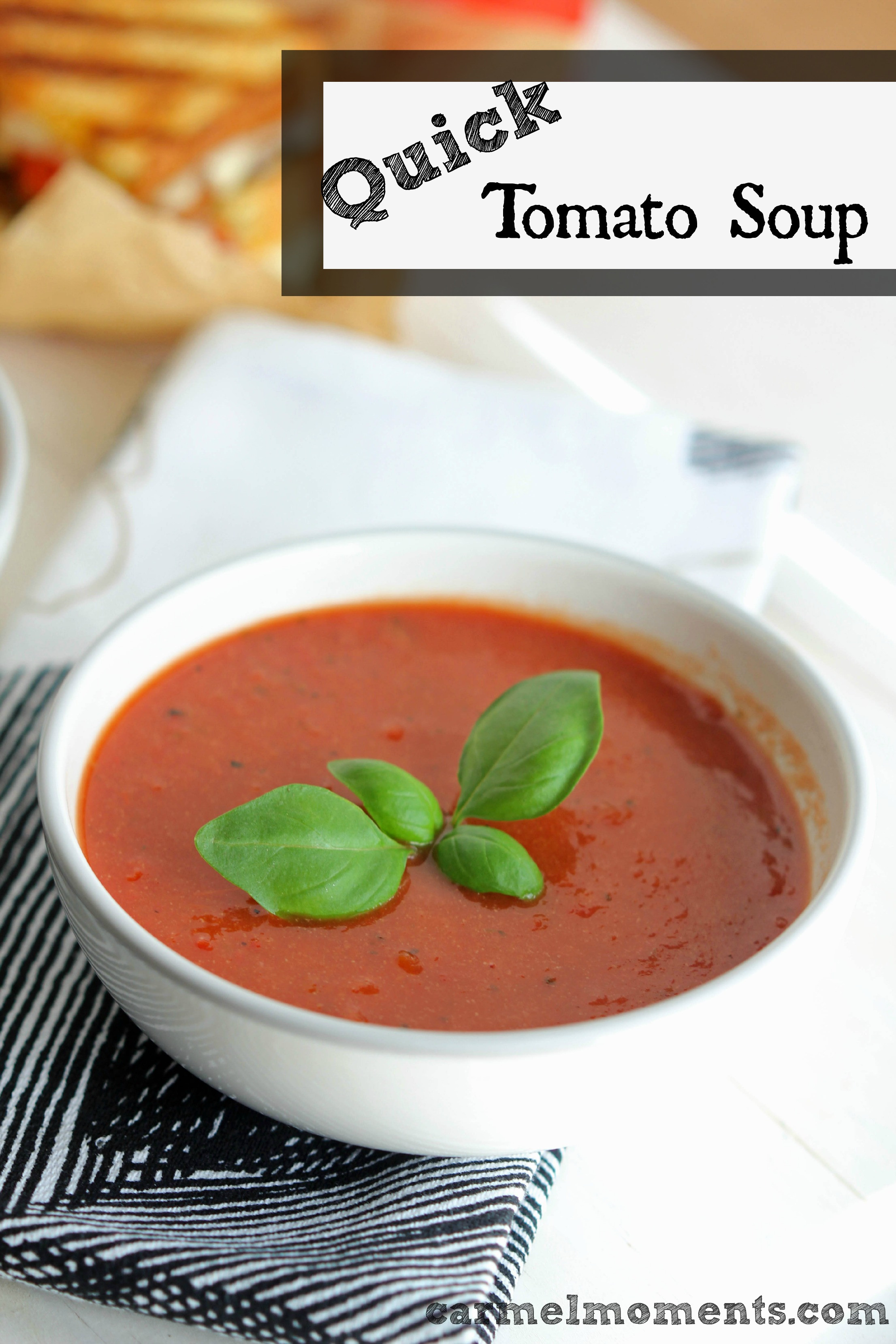 Easy Tomato Soup
 Quick and easy Tomato Soup