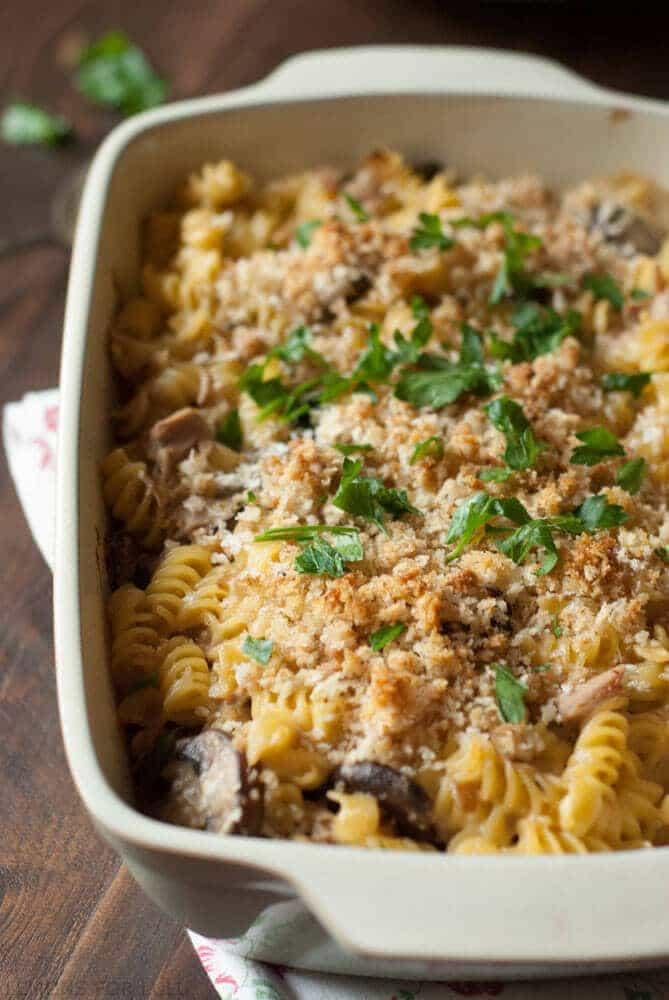 Easy Tuna Casserole
 easy tuna noodle casserole