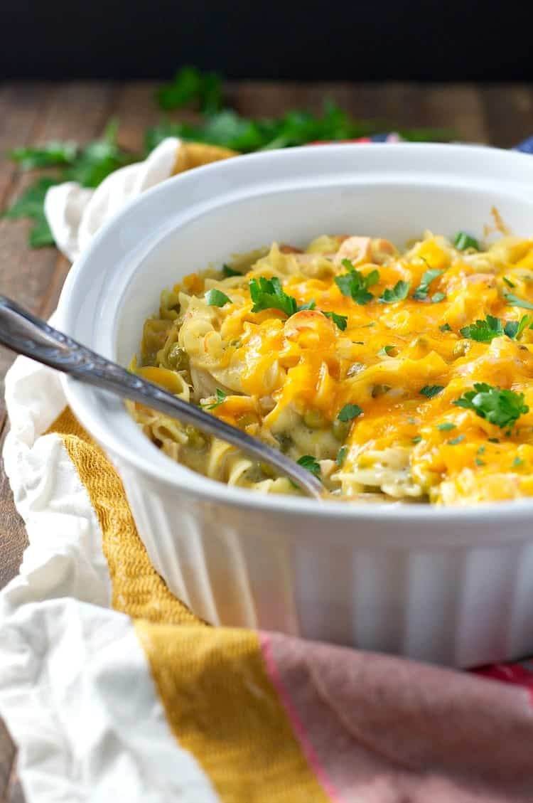 Easy Tuna Casserole
 easy tuna noodle casserole