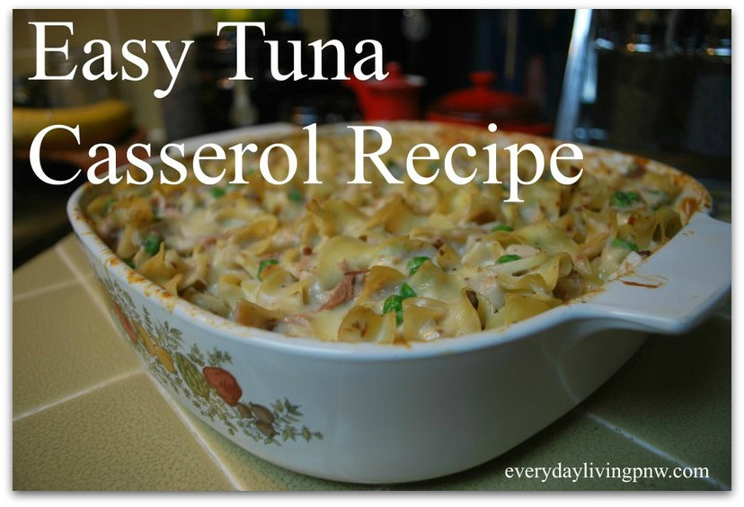 Easy Tuna Noodle Casserole
 This is a recipe that is always in my back pocket on