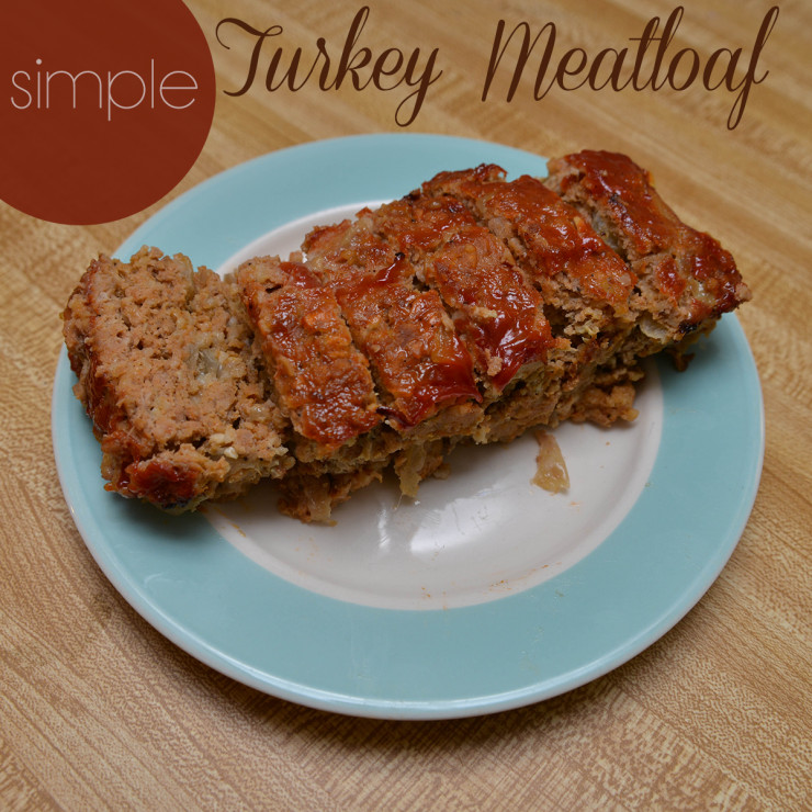 Easy Turkey Meatloaf
 Simple Turkey Meatloaf