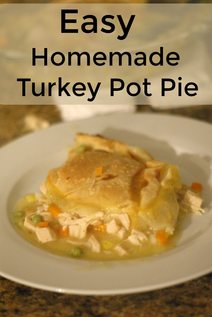 Easy Turkey Pot Pie
 Easy Homemade Turkey Pot Pie Recipe You can t mess this up