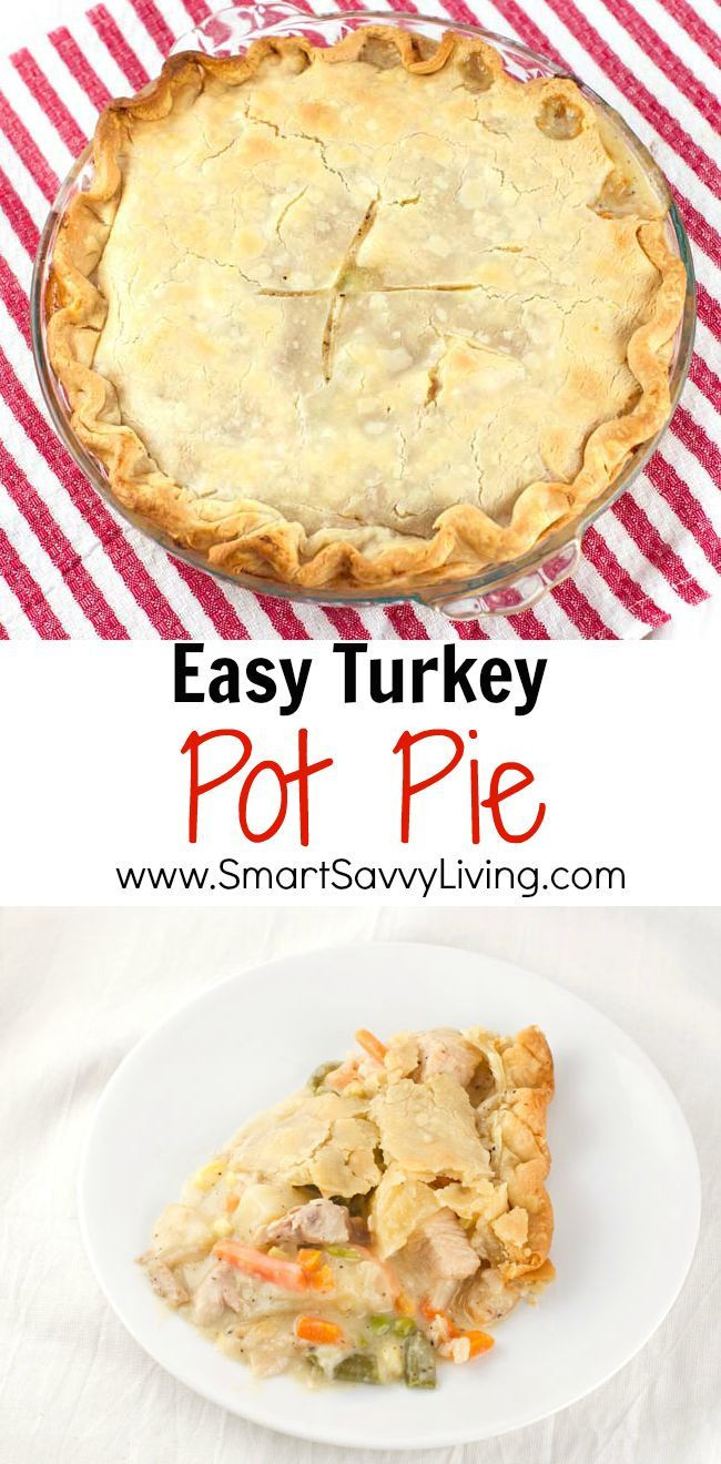 Easy Turkey Pot Pie
 how to make turkey pot pie from scratch