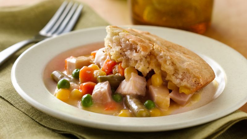 Easy Turkey Pot Pie
 Easy Turkey Pot Pie Recipe BettyCrocker