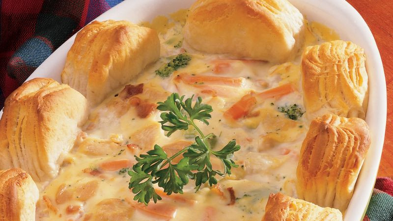 Easy Turkey Pot Pie
 Biscuit Easy Turkey Pot Pie Recipe Pillsbury