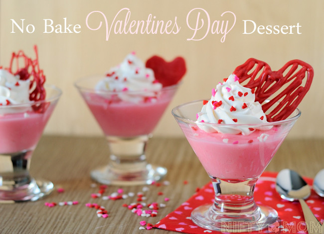 Easy Valentine Desserts
 Simple No Bake Valentine s Day Dessert