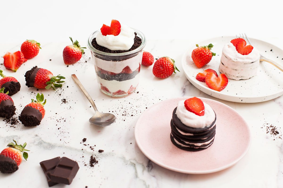 Easy Valentine Desserts
 5 Ingre nts 3 Delicious Easy to Make Valentine s Day