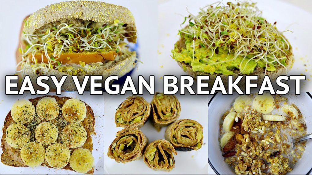 Easy Vegan Breakfast Recipes
 5 EASY VEGAN BREAKFAST IDEAS QUICK HEALTHY – Recipes