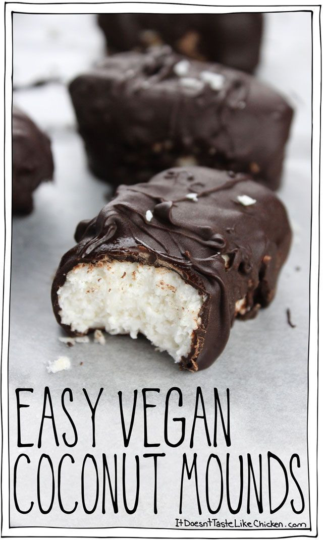 Easy Vegan Dessert
 Easy Vegan Coconut Mounds Recept