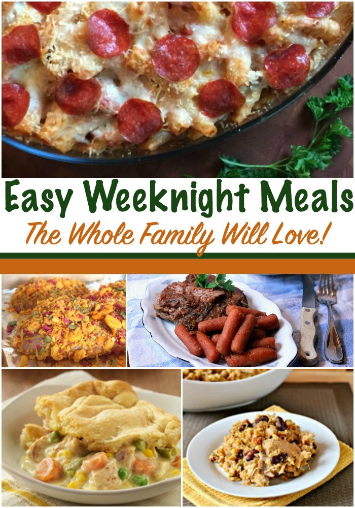 Easy Weeknight Dinners For Two
 Back to School Meal Plan Method Beauty through imperfection