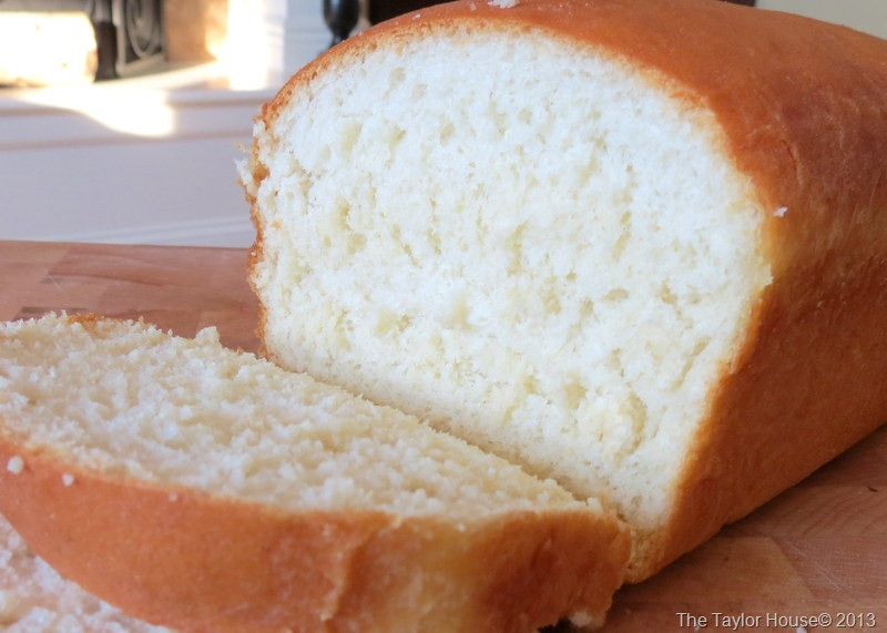 Easy White Bread Recipe
 Homemade Honey White Bread