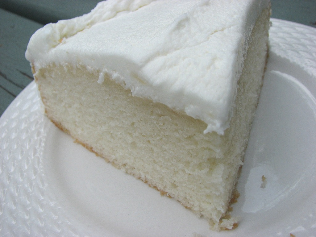 Easy White Cake Recipe
 Heidi Bakes My now favorite White Cake recipe