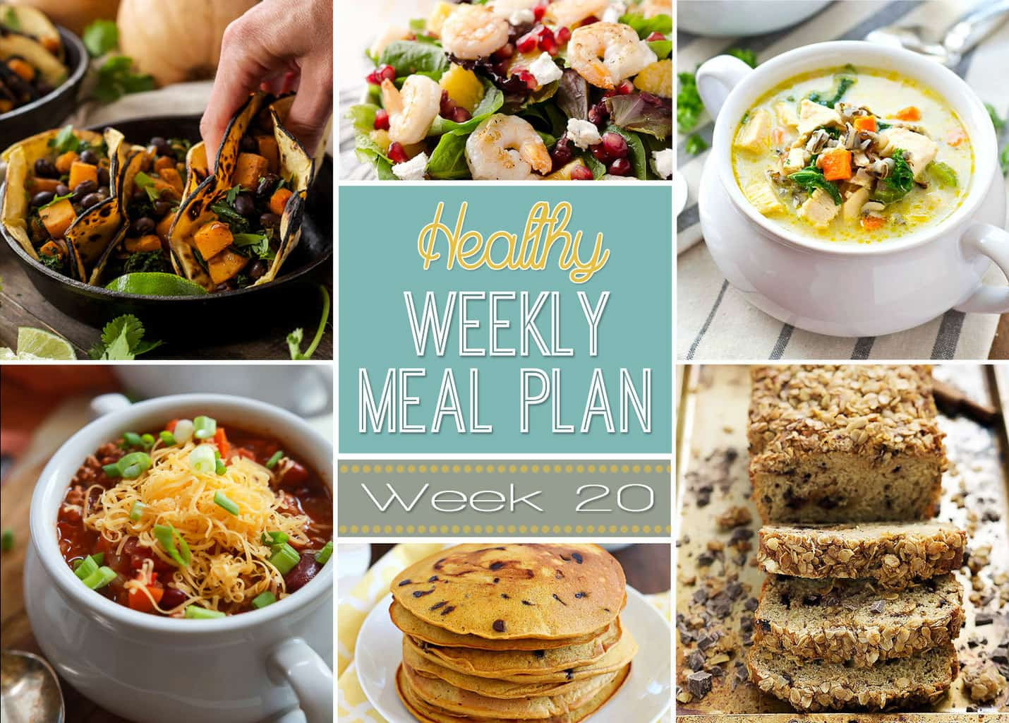 Easy Yummy Dinners
 Healthy Weekly Meal Plan 20 Yummy Healthy Easy