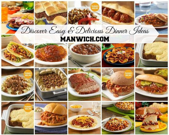 Easy Yummy Dinners
 Dinner Ideas with Manwich Archives In The Kitchen With KP