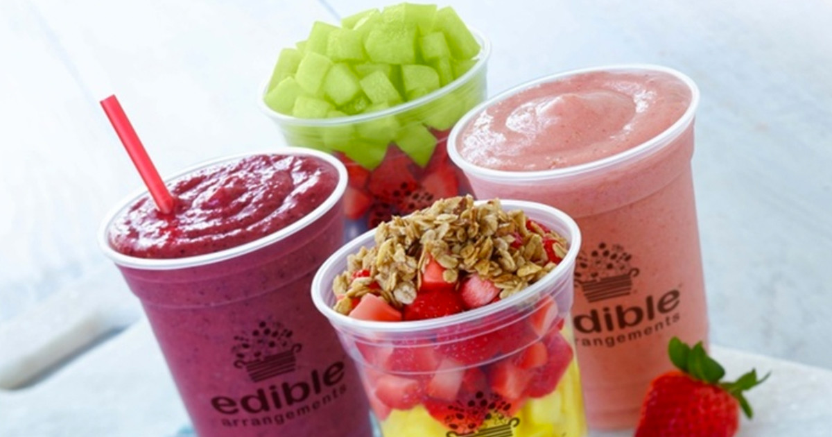 Edible Arrangements Smoothies
 Edible Arrangements 99¢ Fruit Salads Smoothies & Froyo