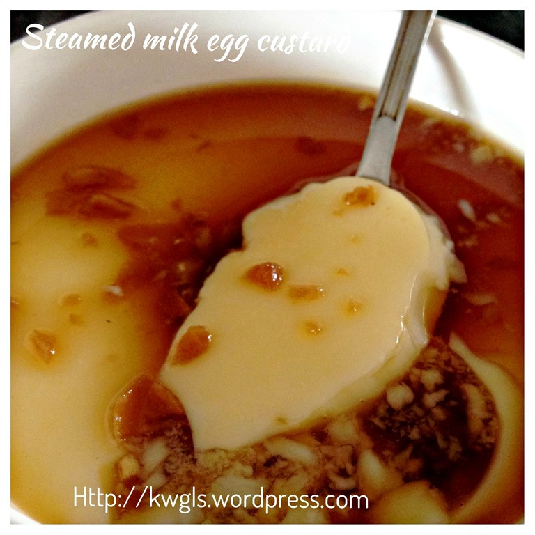 Egg Desserts Recipe
 Steamed Egg and Milk Custard Dessert 蒸奶蛋甜品）