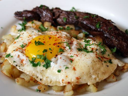 Egg Dinner Recipes
 25 best ideas about Steak And Eggs on Pinterest