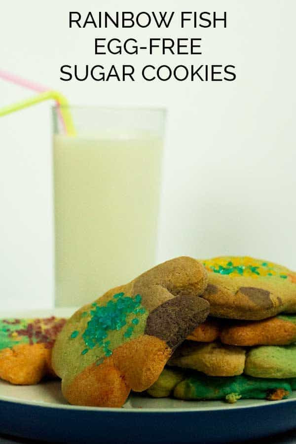 Egg Free Sugar Cookies
 Rainbow Fish Sugar Cookies