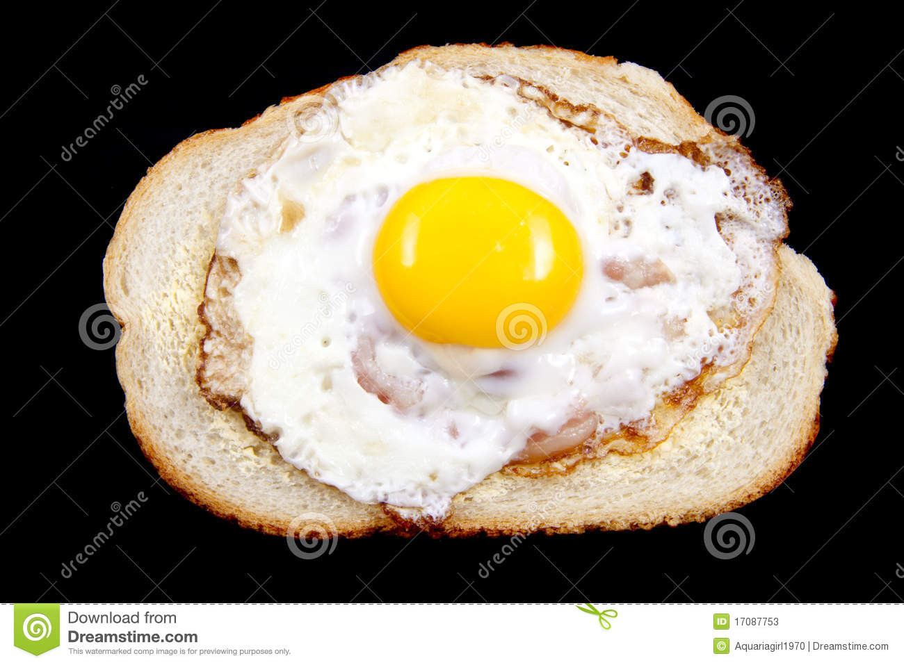 Egg In Bread
 Egg Bread Stock s Image