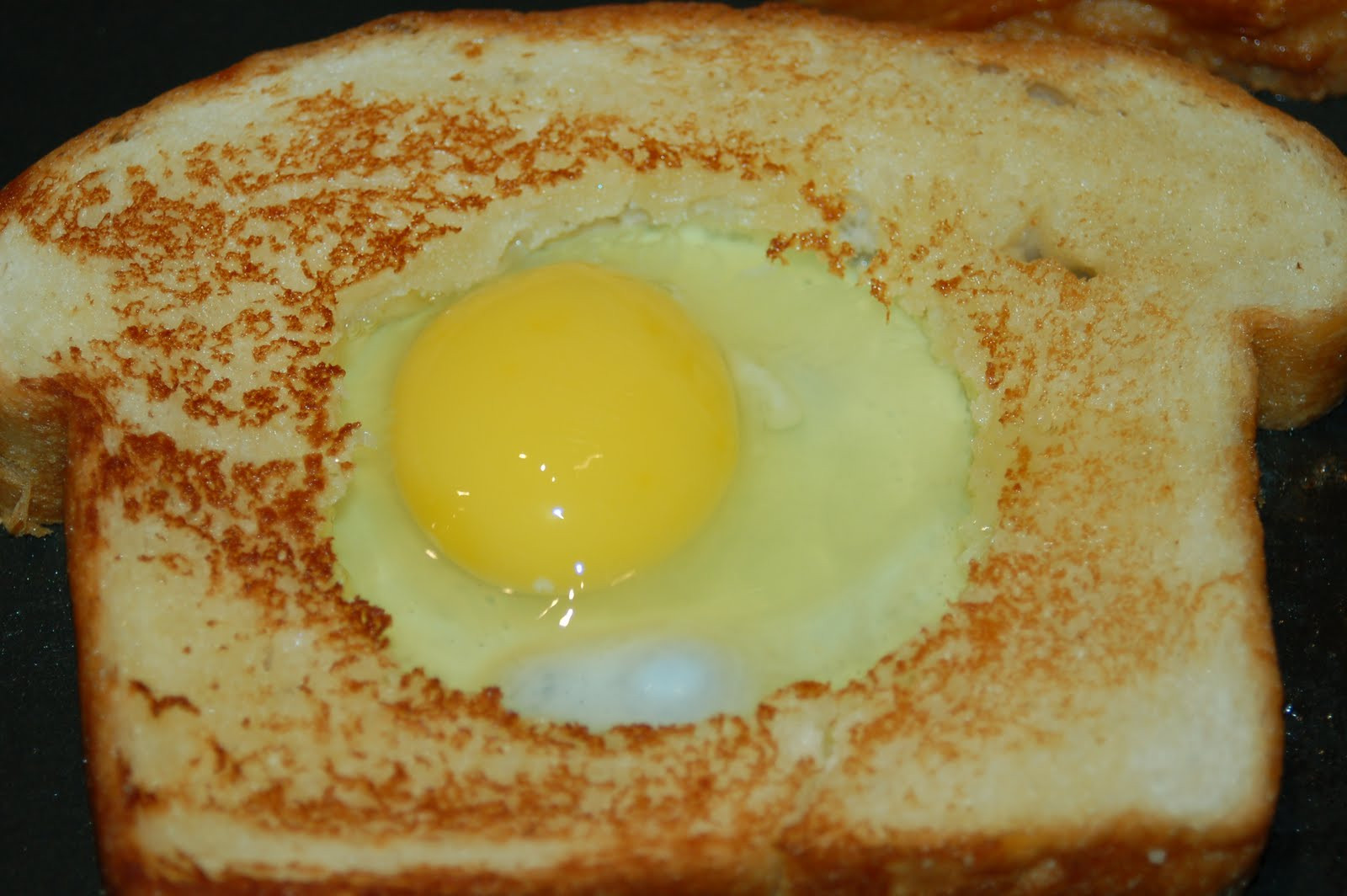 Egg In Bread
 Nest Eggs AKA Eggs and Bread