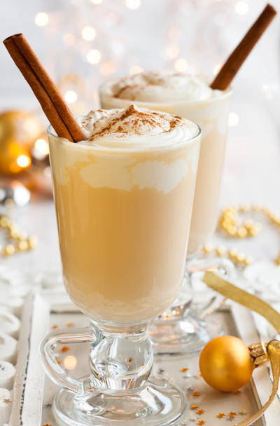 Eggnog Mixed Drinks
 26 Easy Christmas Drink Recipes