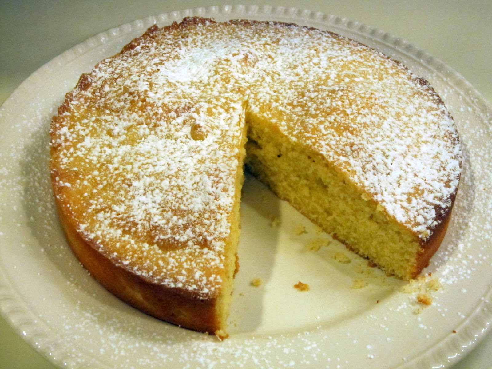 Eggnog Pound Cake
 the entertaining kitchen Eggnog Pound Cake