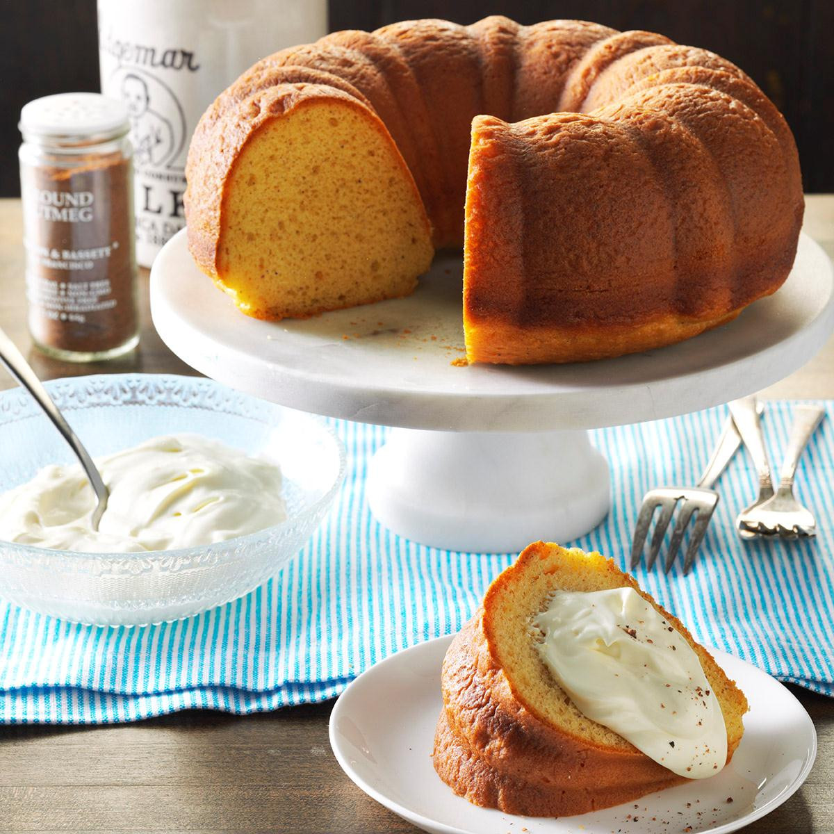 Eggnog Pound Cake
 Eggnog Pound Cake Recipe