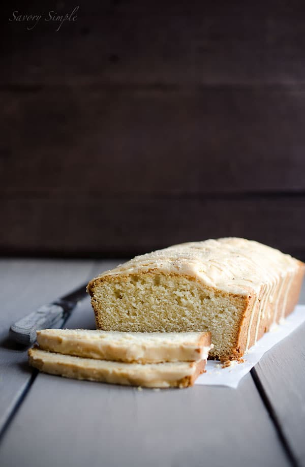 Eggnog Pound Cake
 Eggnog Poundcake with Rum Glaze Savory Simple