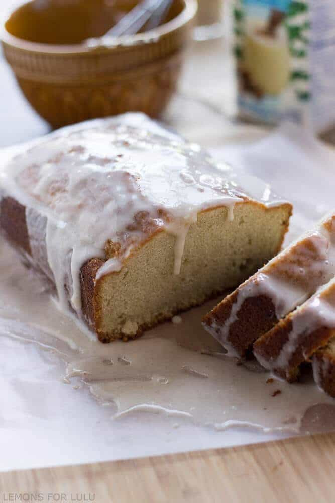 Eggnog Pound Cake
 Eggnog Pound Cake LemonsforLulu