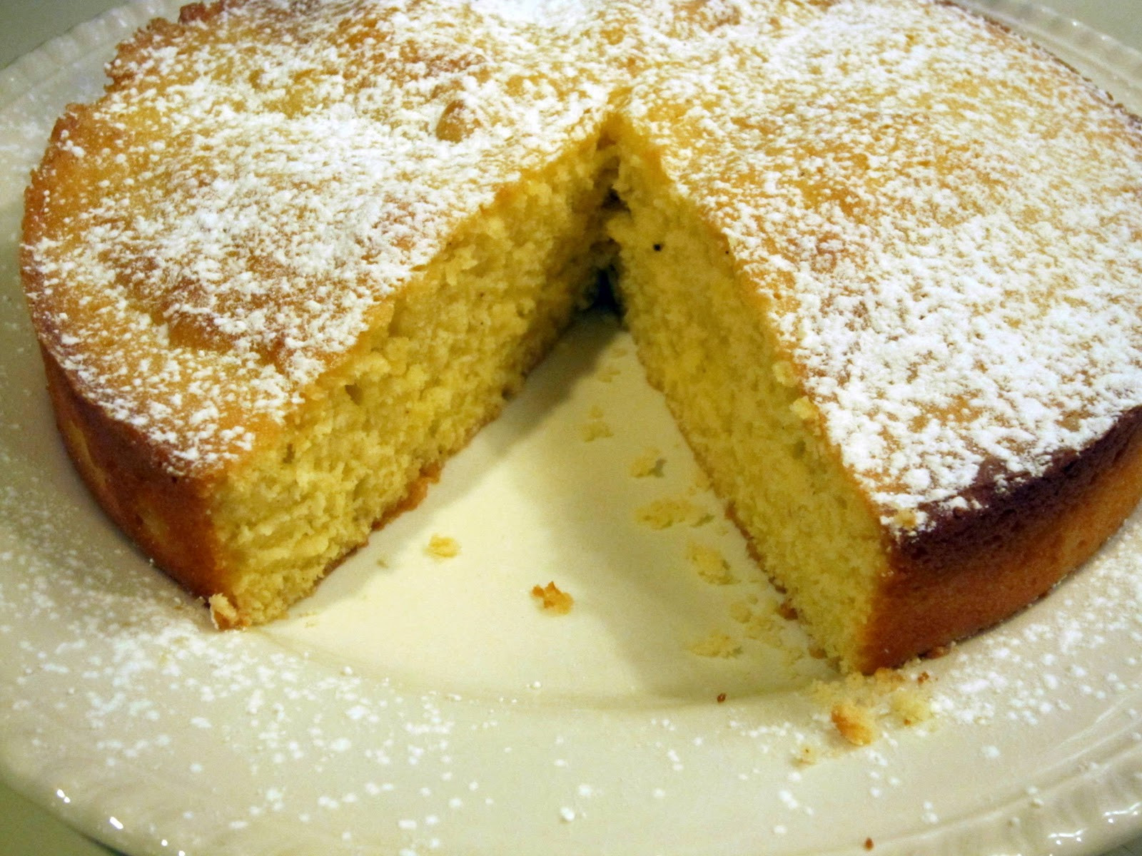 Eggnog Pound Cake
 the entertaining kitchen Eggnog Pound Cake