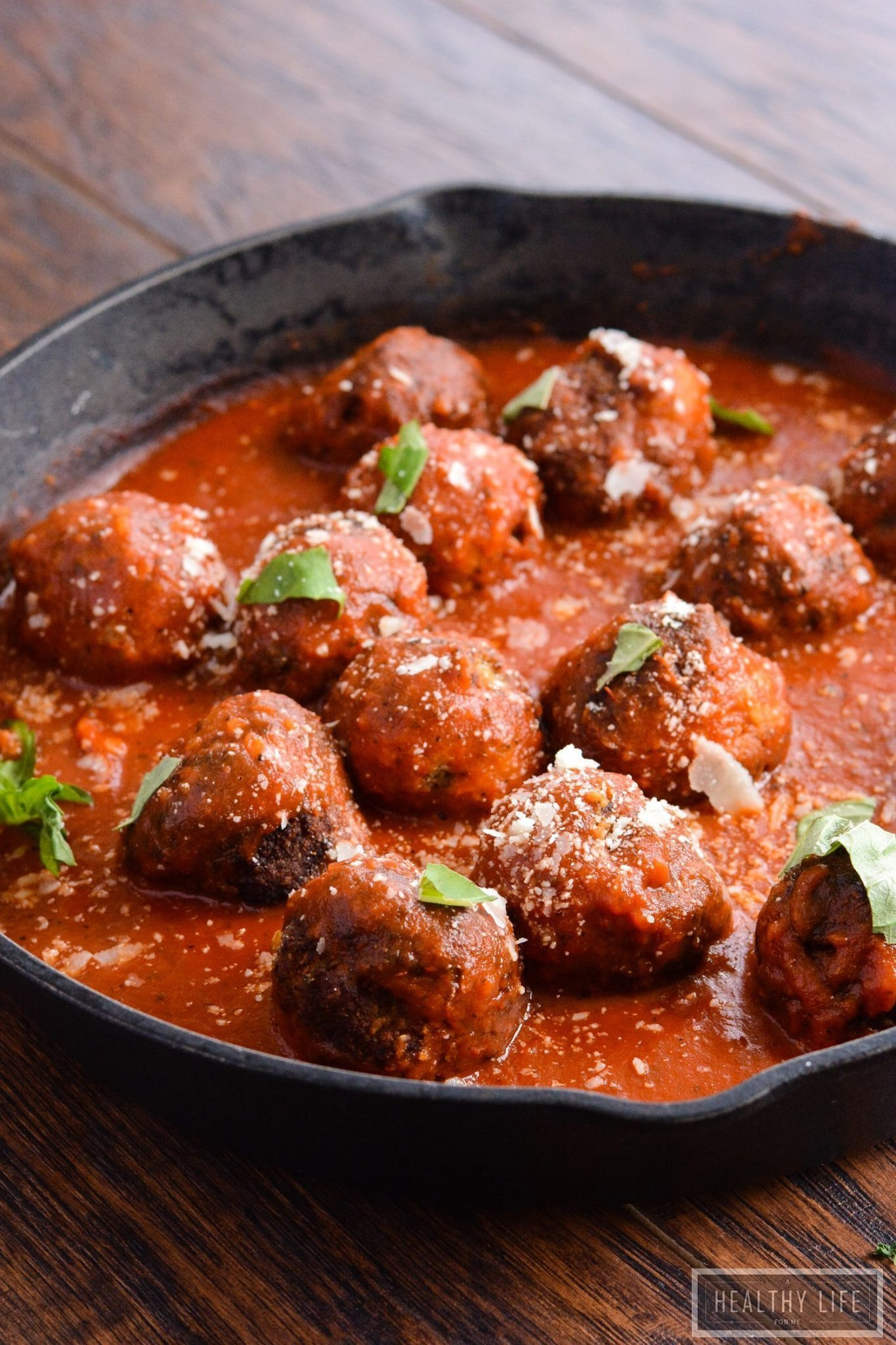 Eggplant In Italian
 Eggplant Meatballs in Marinara A Healthy Life For Me