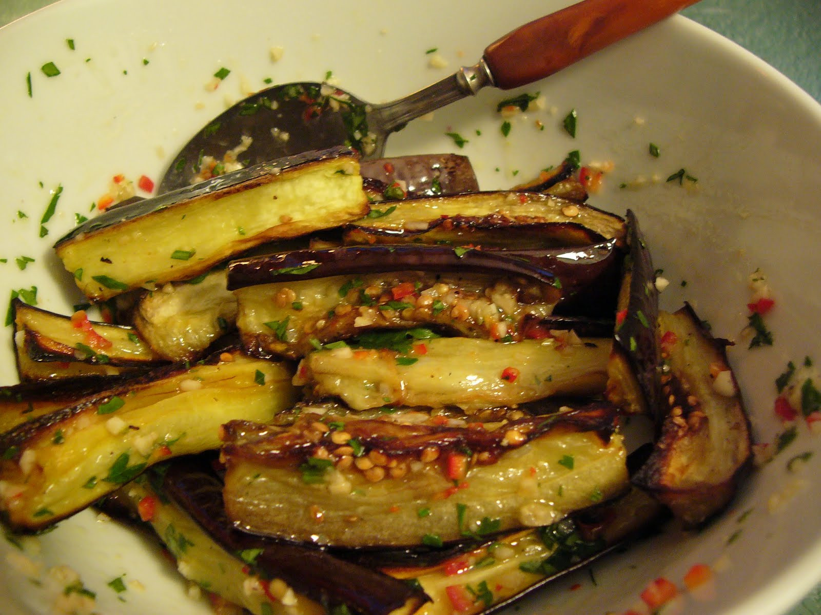 Eggplant In Italian
 Audrey Needs More Wooden Spoons Marinated Eggplant Antipasto