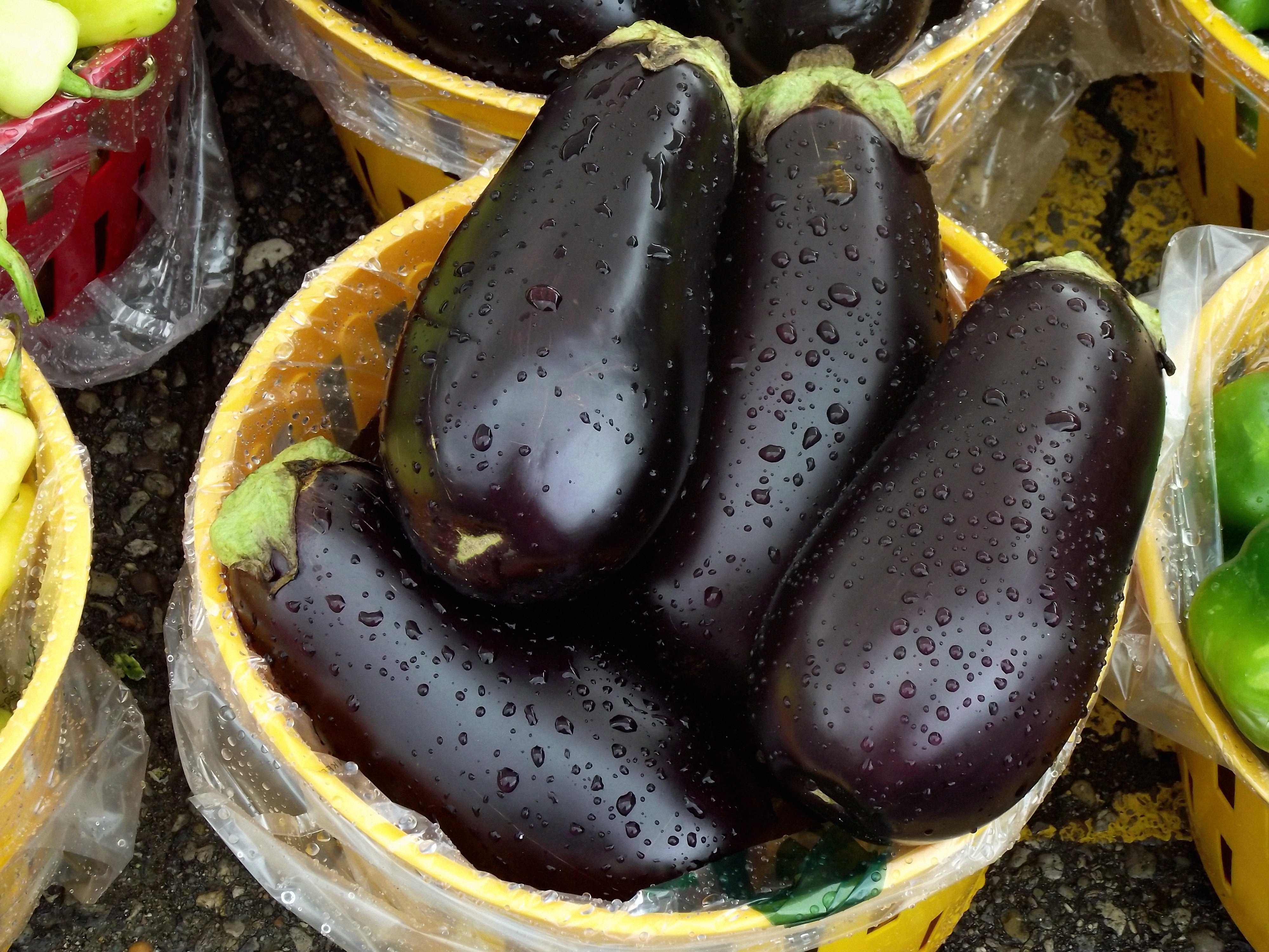 Eggplant In Italian
 What Fruits & Ve ables Looked Like Before We
