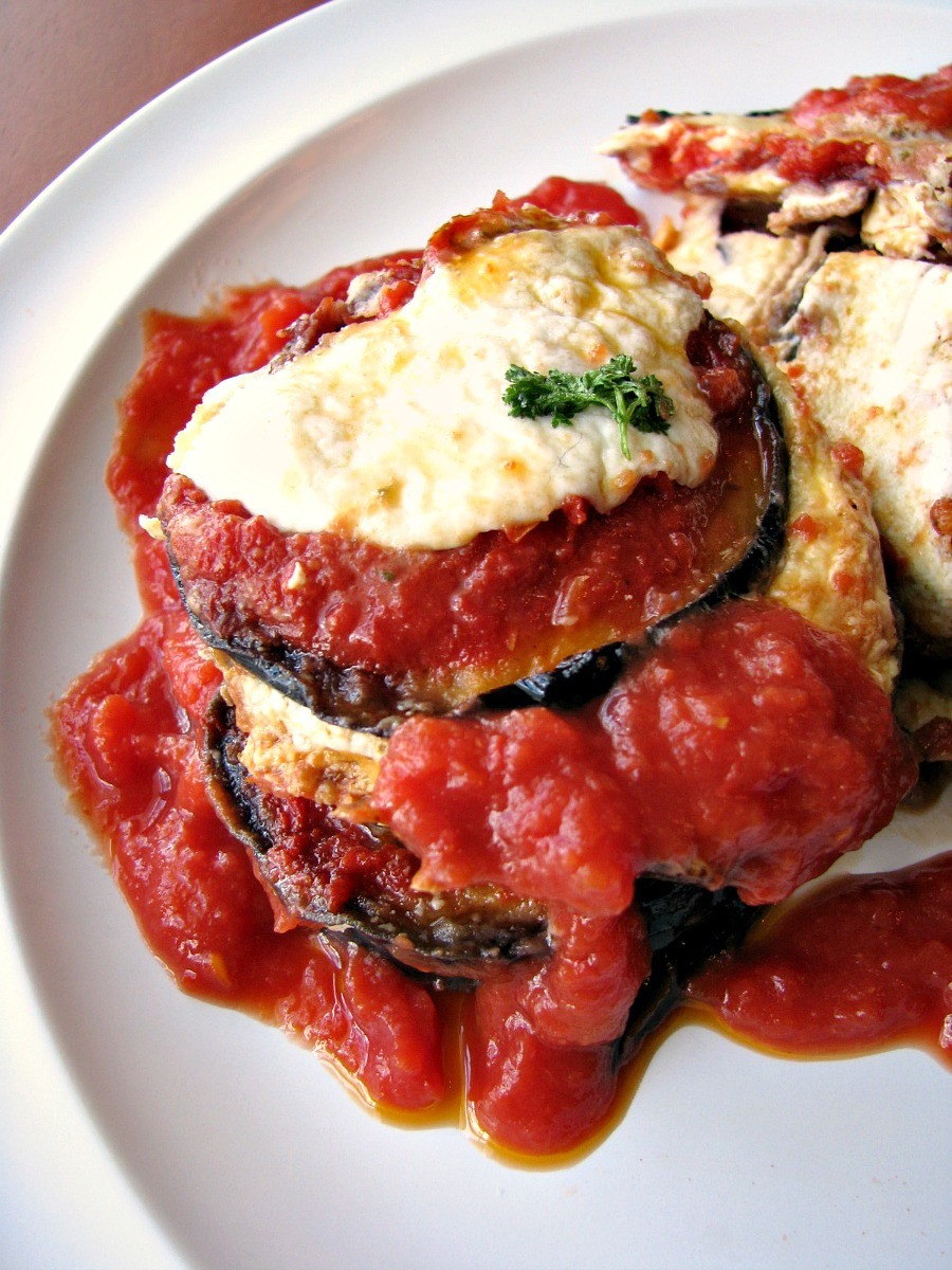 Eggplant In Italian
 Eggplant Parmesan SundaySupper Italian Fest Rants From