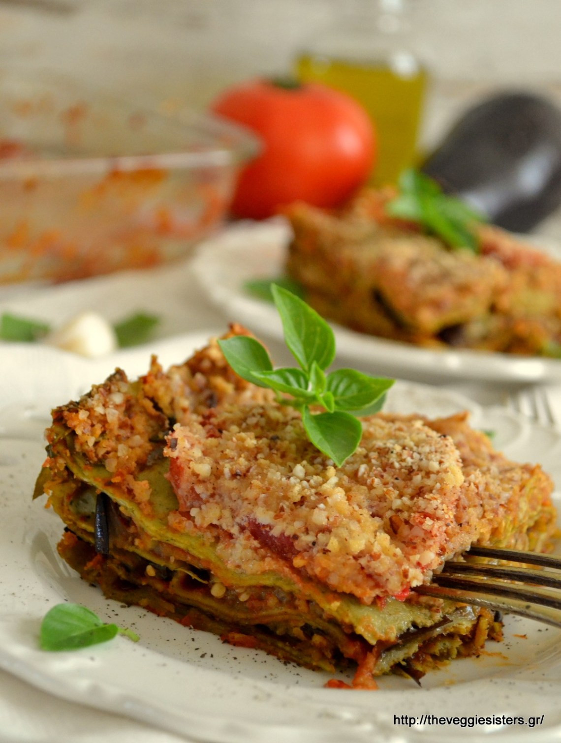 Eggplant Lasagna Vegan
 Vegan eggplant lasagna The Veggie Sisters