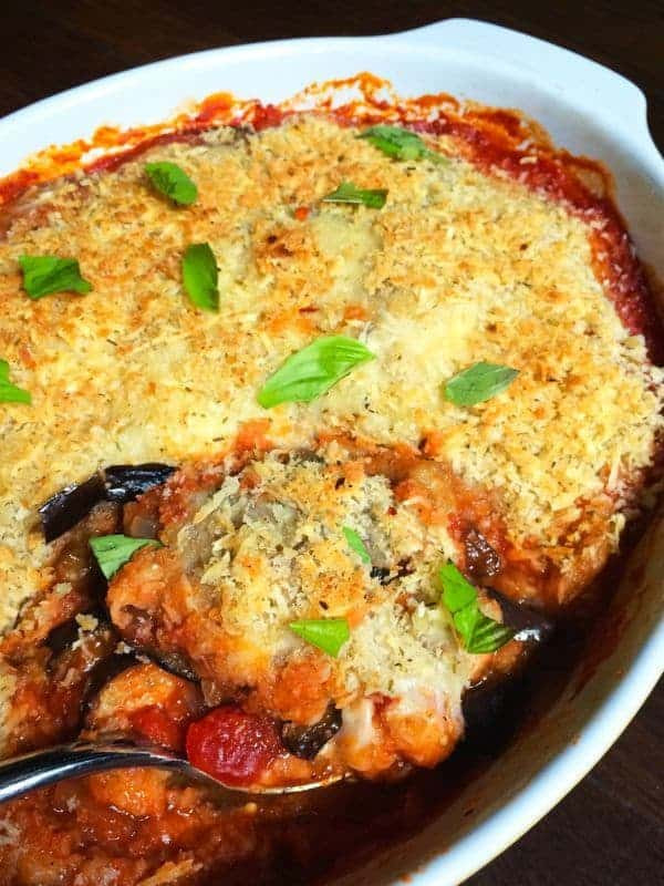 Eggplant Parmesan Healthy
 Healthy Eggplant Parmesan The Lemon Bowl