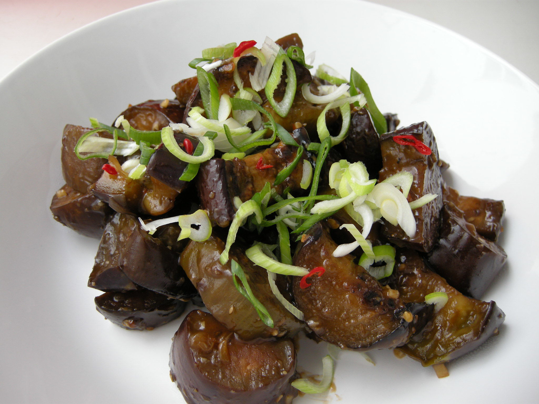 Eggplant With Garlic Sauce
 Chinese eggplant with garlic soy sauce recipe – All