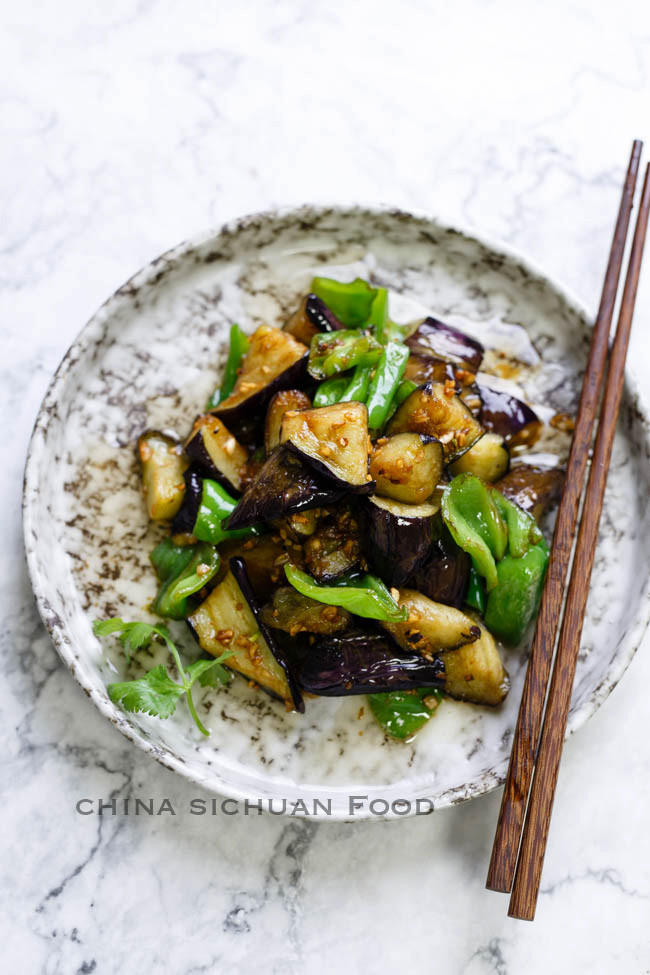 Eggplant With Garlic Sauce
 Chinese Eggplants with Garlic Sauce