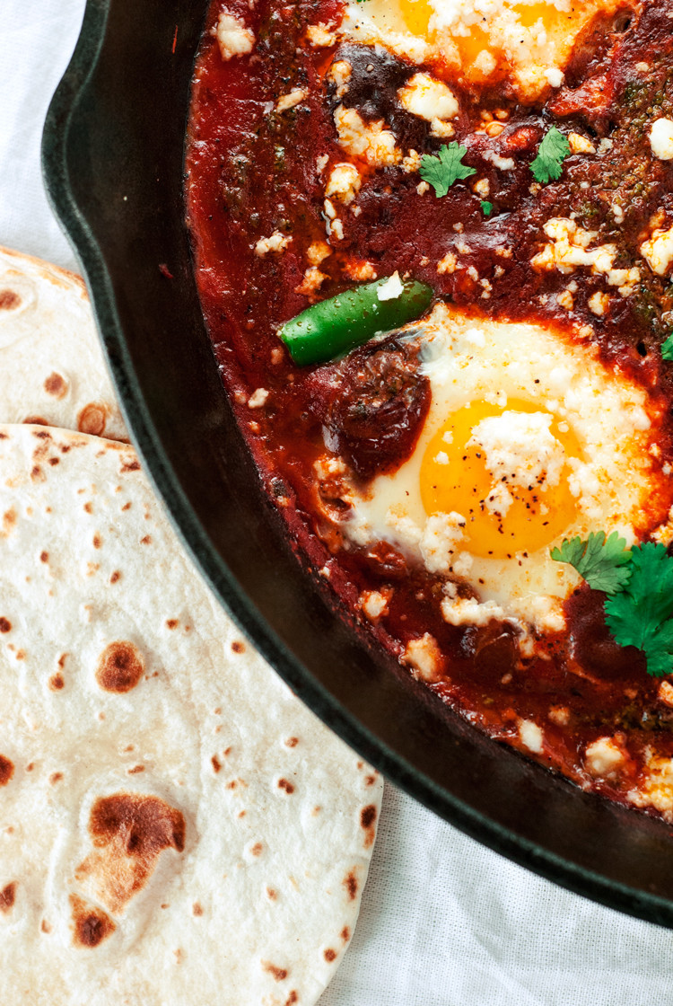 Eggs In Tomato Sauce
 Mexican Style Poached Eggs in Tomato Sauce A Simple Pantry
