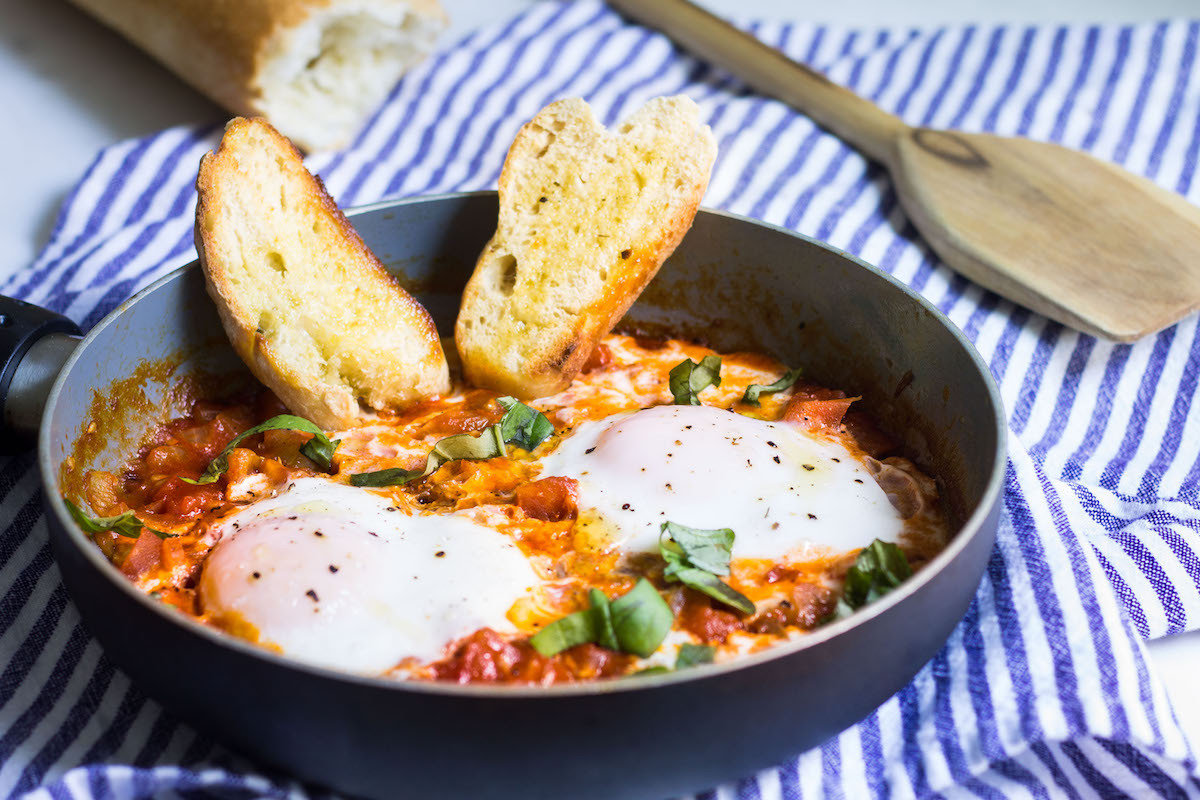 Eggs In Tomato Sauce
 Eggs in Tomato Sauce Oeufs à la provencal Mon Petit Four