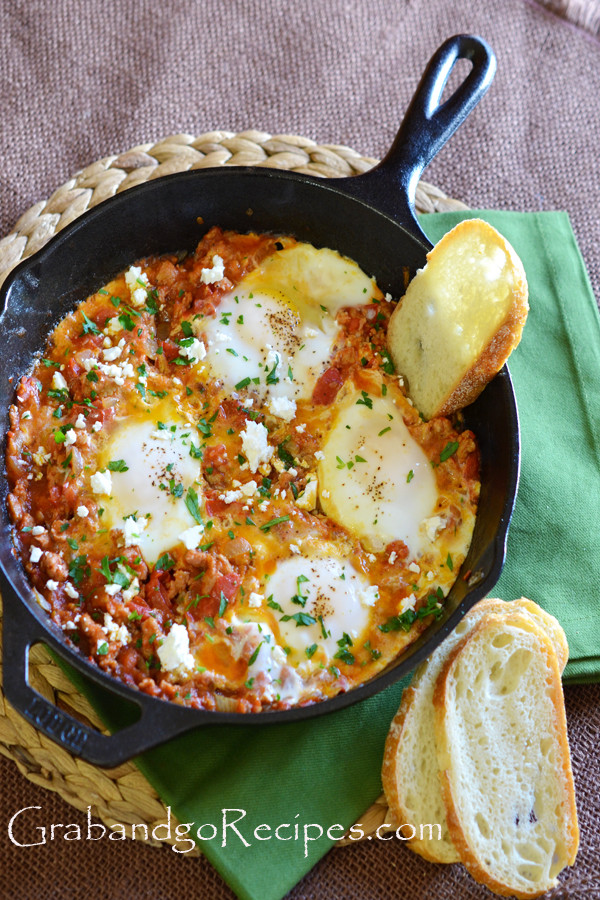 Eggs In Tomato Sauce
 Eggs Poached in Tomato Sauce – Shakshuka