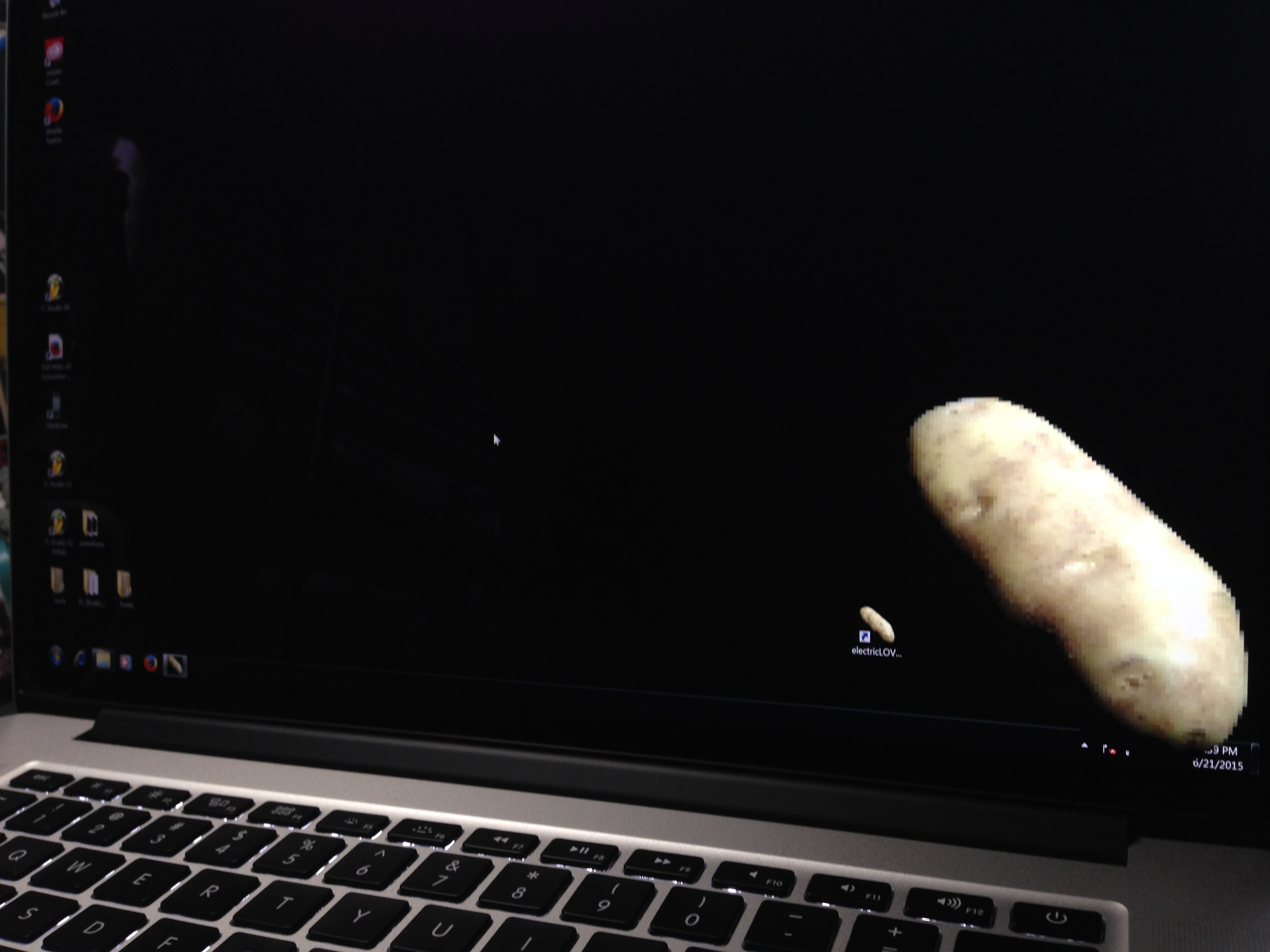 Electric Love Potato
 Electric Love Potato Desktop Assistant … Potatoware