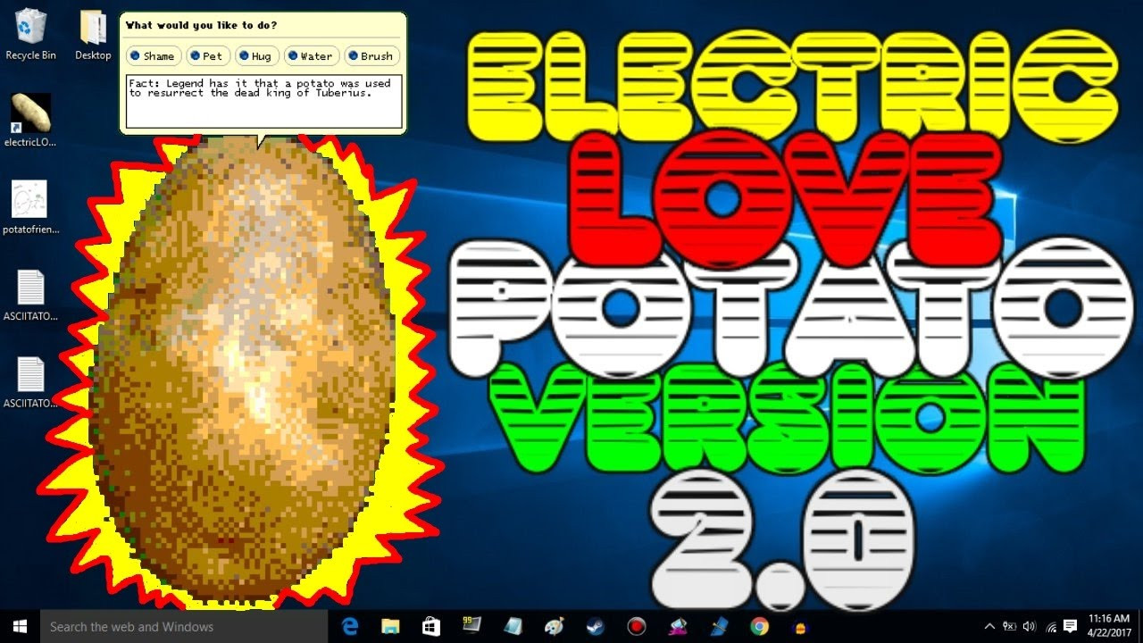 Electric Love Potato
 Electric Love Potato Two Point OH Let s Try It