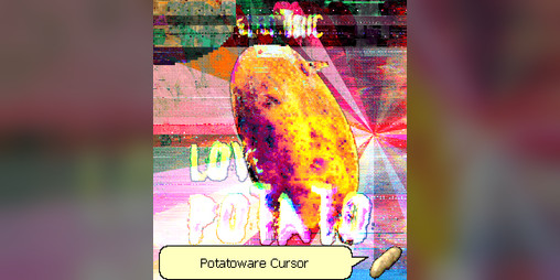 Electric Love Potato
 Electric Love Potato Potatoware Cursor by alienmelon