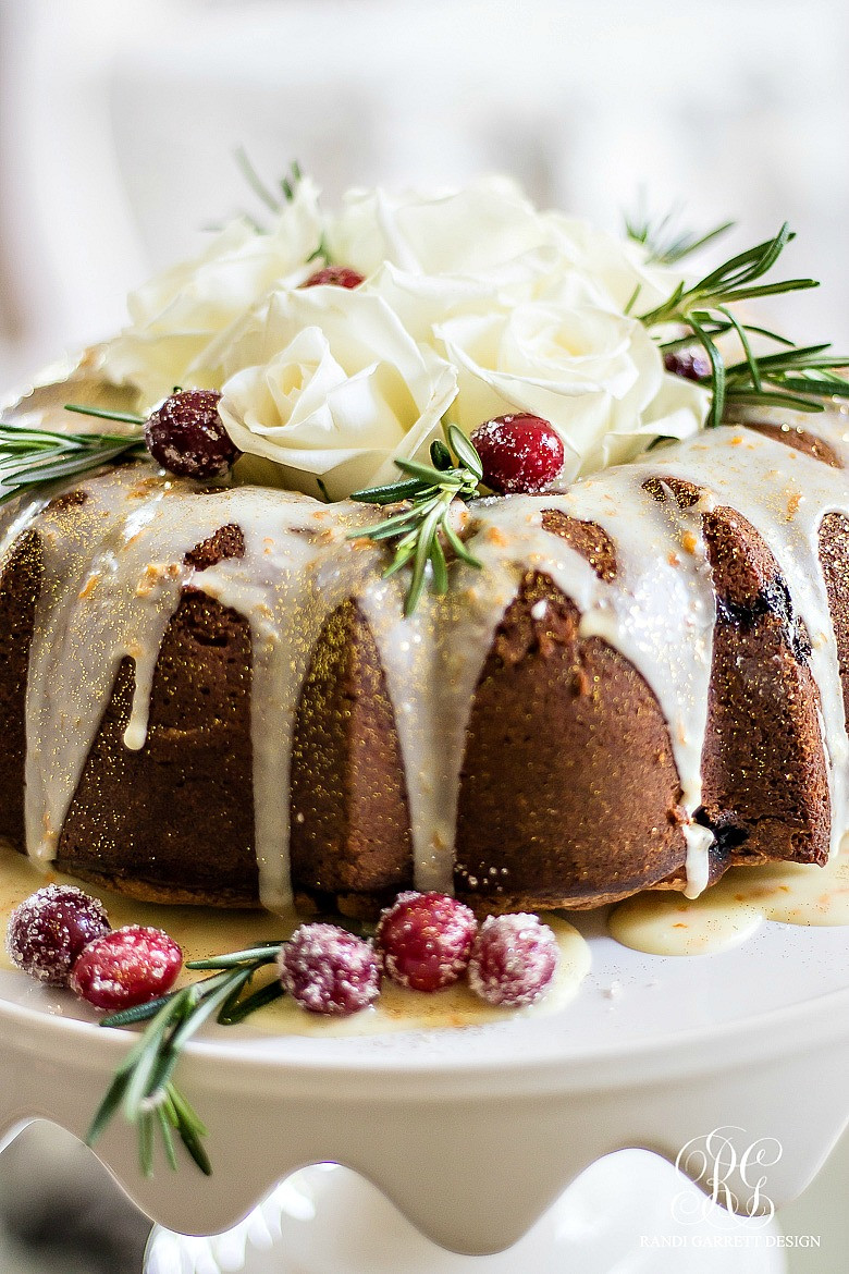 Elegant Christmas Desserts
 Christmas Progressive Dinner Mom s Cranberry Bundt Cake