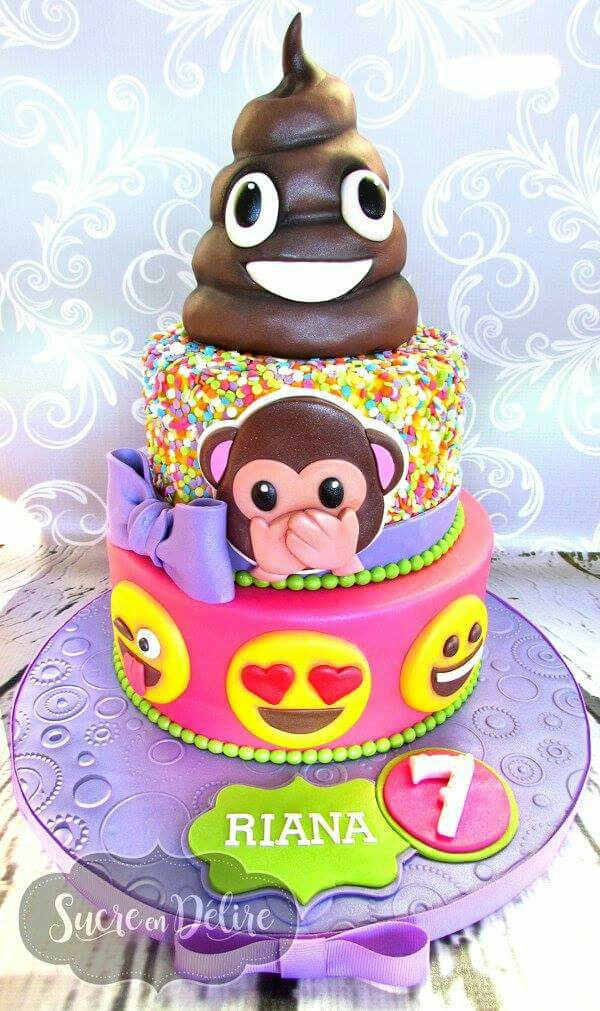 Emoji Birthday Cake
 11 OMG Emoji Cake Ideas That Will Get The Thumbs Up