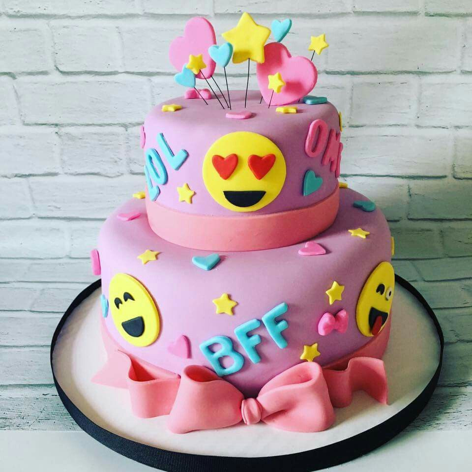 Emoji Birthday Cake
 Emoticons Cakes Birthday Pinterest